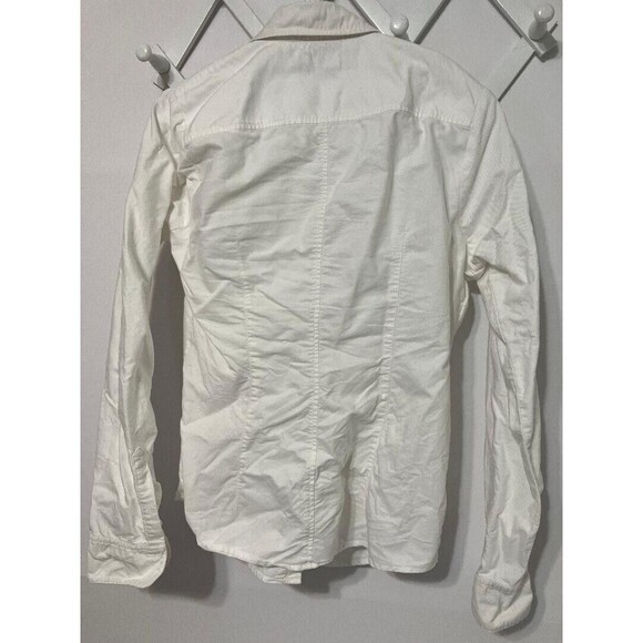 Vineyard Vines White Dress Shirt Button Down Pink Whale Shep Ian Size 10 Medium - Picture 6 of 9